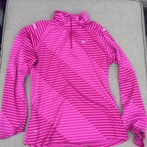 Nike pink running sweatshirt kids XL